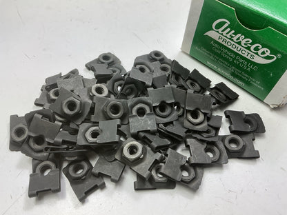 Auveco 5586 J Type Cage Nuts 1/4''-20 Screw Size Qty 50
