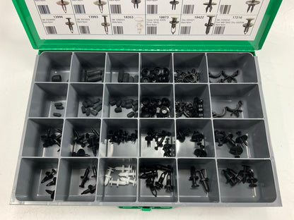 DAMAGED SEE REAL PHOTOS Auveco 6604CQBHM 24-Compartment Large Metal Parts Drawer