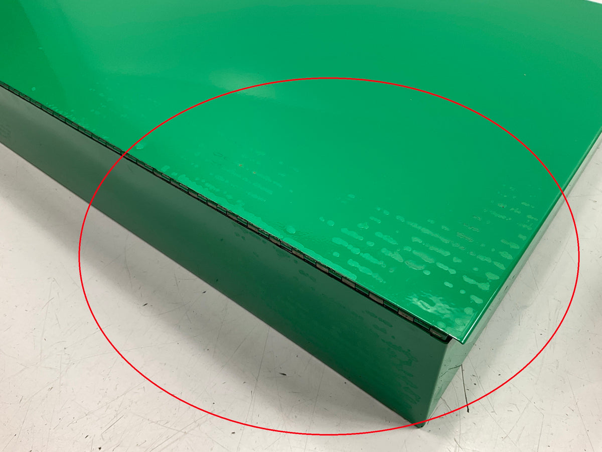 DAMAGED SEE REAL PHOTOS Auveco 6604CQBHM 24-Compartment Large Metal Parts Drawer