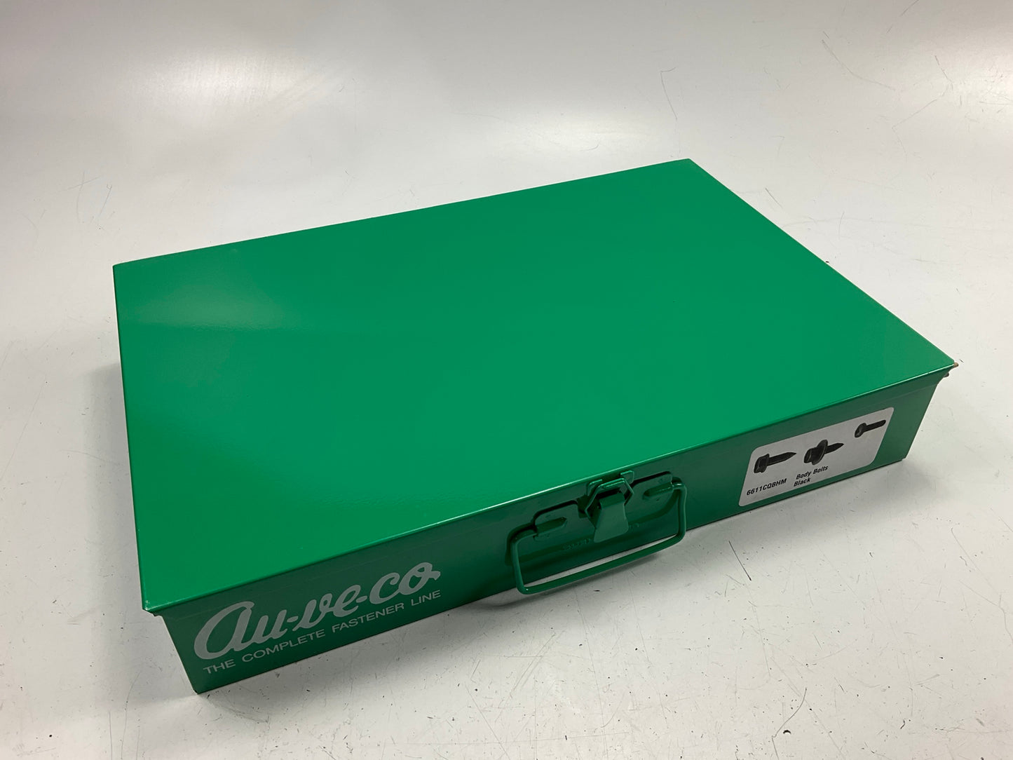 Auveco 6611CQBHM, 24-Compartment Large Metal Parts Drawer, Light Green, Steel