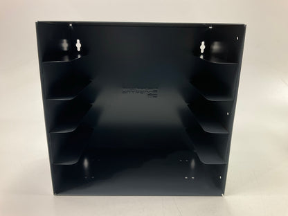 DAMAGED CORNER - Auveco # 68-RACK Quik-Select Empty Steel Cabinet, Gray