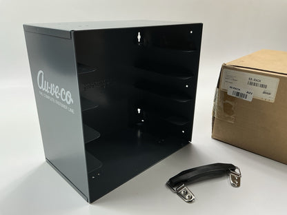 Auveco # 68-RACK Quik-Select Empty Steel Cabinet, Gray, 11-1/4''x6-3/4''x10-3/4''
