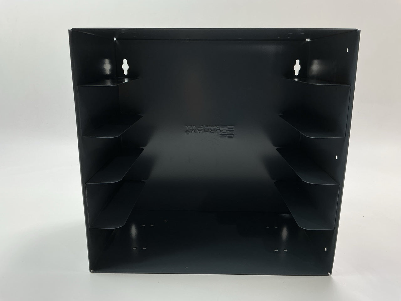 Auveco # 68-RACK Quik-Select Empty Steel Cabinet, Gray, 11-1/4''x6-3/4''x10-3/4''