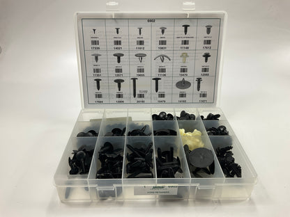 Auveco 6902 FORD Retainer Clips Assortment Kit - 18 Varieties, 350 Pcs Total