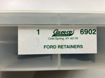 Auveco 6902 FORD Retainer Clips Assortment Kit - 18 Varieties, 350 Pcs Total