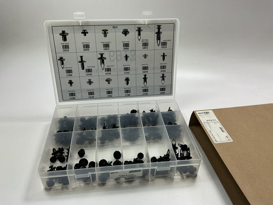 Auveco 6913 Push-Type Retainer Clips Assortment - TOYOTA & LEXUS - 149 Pcs Total