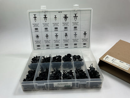 Auveco 6919 Push Retainer Clips Quik-Select Assortment Kit For Chrysler GM Ford