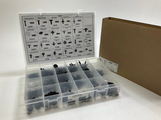 Auveco 6943 Splash Shield Clips & Fasteners Kit - 185 Pcs