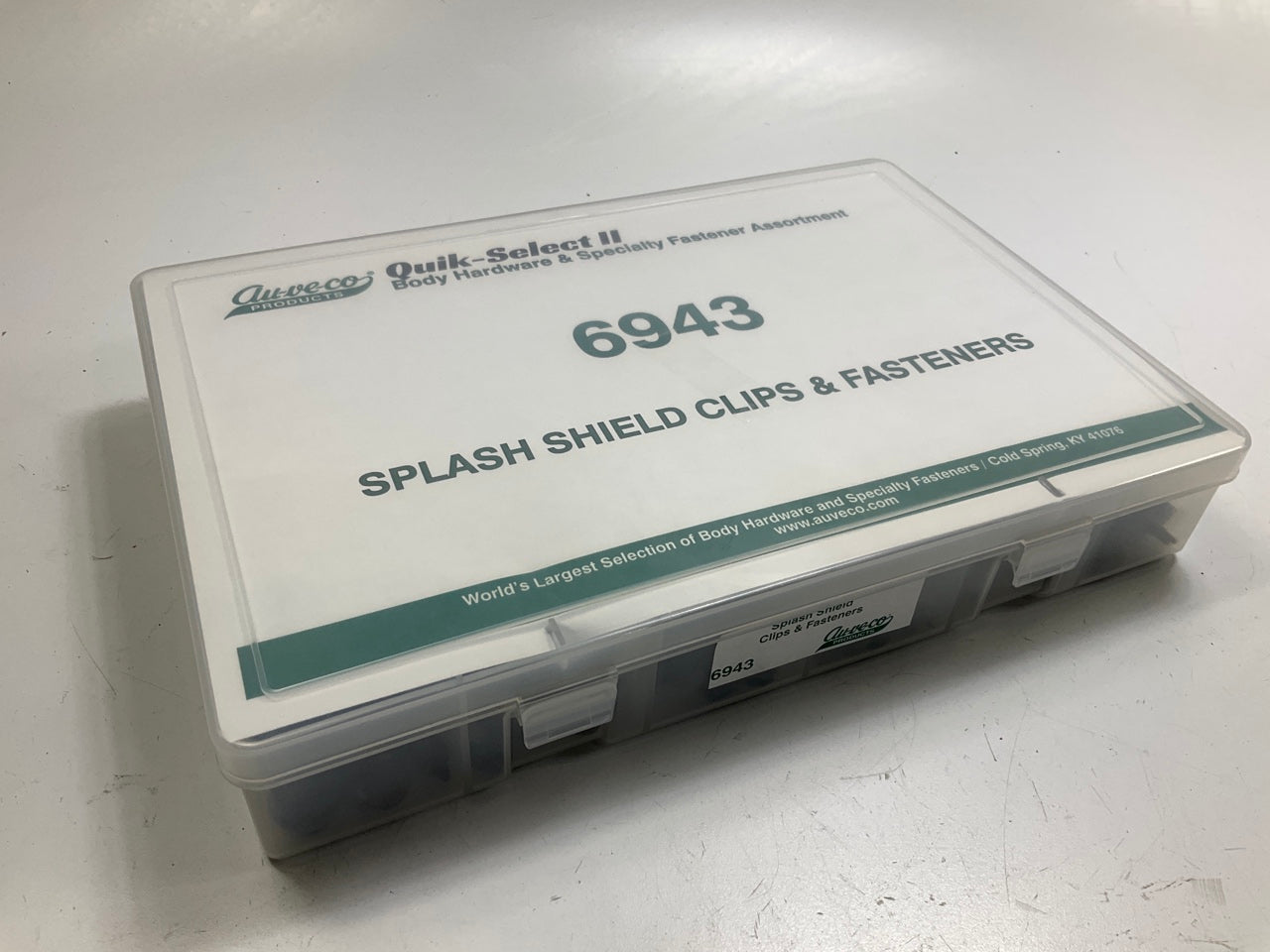 Auveco 6943 Splash Shield Clips & Fasteners Kit - 185 Pcs