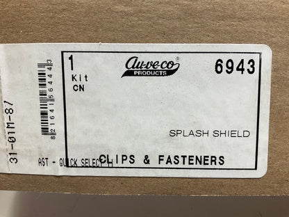 Auveco 6943 Splash Shield Clips & Fasteners Kit - 185 Pcs