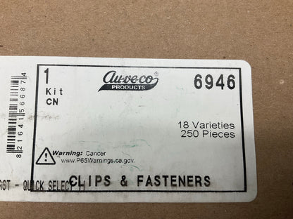 Auveco 6949 Engine Cover Kits And Fasteners 18 Varieties - 250 Pieces