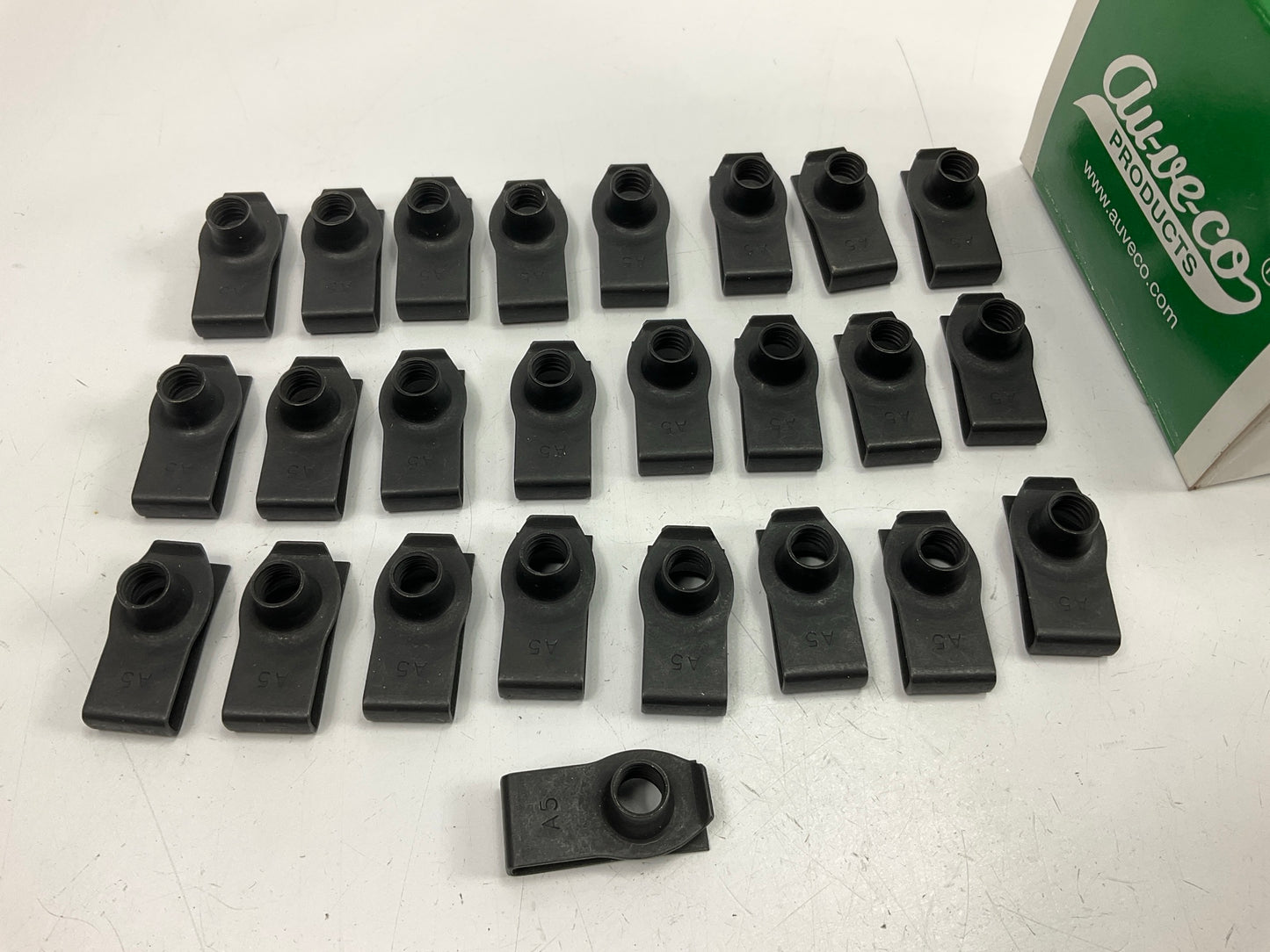 Auveco 8814 Extruded U-Nut 5/16-18 Screw 27/32'' Hole To Edge Qty 25