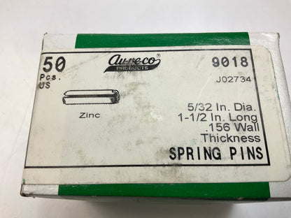 Auveco 9018 Spring Pins 5/32'' X 1-1/2'' Qty 50