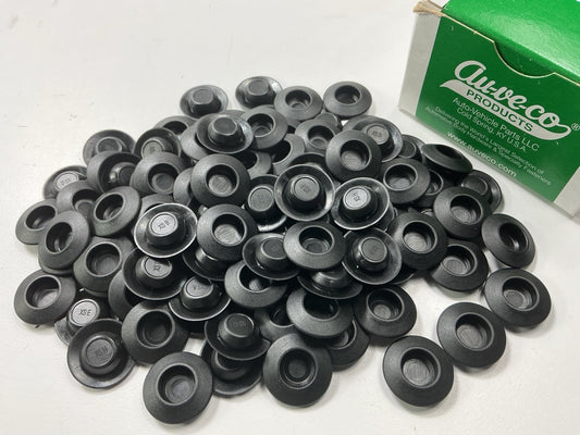 Auveco 9288 Plastic Depressed Center Hole Plugs Button 1/2'' Qty 100