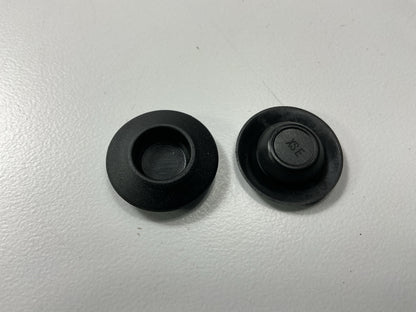 Auveco 9288 Plastic Depressed Center Hole Plugs Button 1/2'' Qty 100