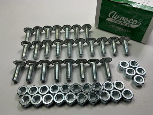 Auveco 9355 Bumper Bolt & Hex Nut, 7/16-14 X 1-3/8'' Qty 25
