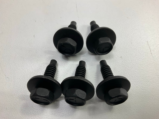 (10) Auveco AP10823 Hex Head SEMS Bolt Screw, Dog Point, 1/4-20 X 7/8'', 7/16 Hex