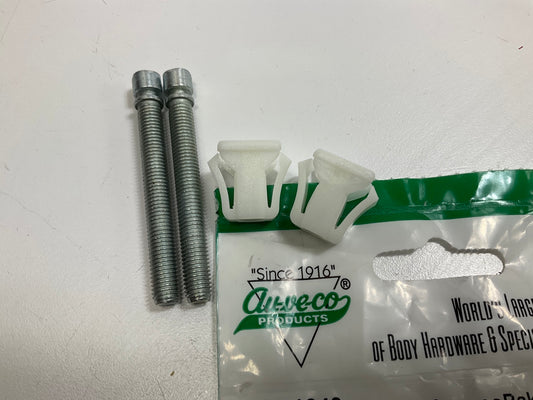 (2) Auveco AP11243 1/4-28 X 2'' GM Headlight Adjusting Screw