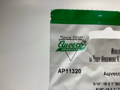 (9) Auveco AP11320 Screw 5/16''-18 X1'' Hex SEMS Bolt, 1/2'' Hex 7/8'' Washer O.D.