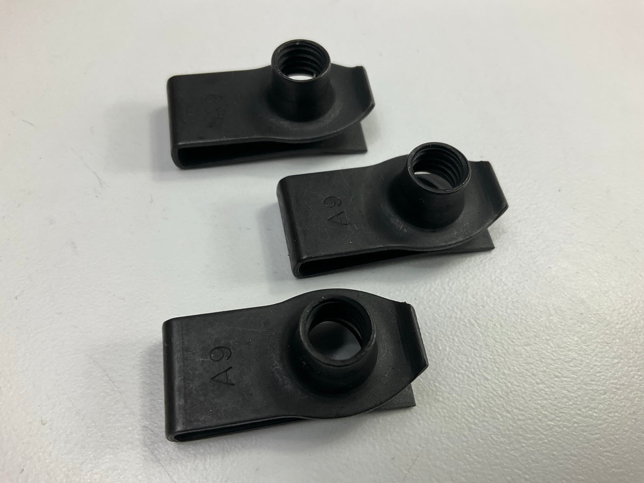 (6) Auveco AP11630 Extruded U-Nut Clip Thread M8-1.25 Screw