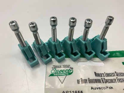 (6) Auveco AP11655 GM Headlight Head Lamp Adjuster Screws