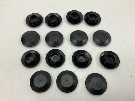 Auveco AP11746 Plug For Sheet Metal, Black Plastic, 1/2'' Hole, 7/8'' Head Qty 360