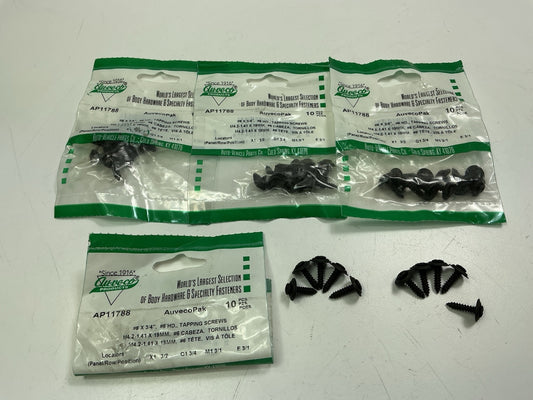 Auveco AP11788 Phillips Oval Head Sems Tap Ping Screws Qty 40