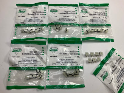 Auveco AP11855 Rear License Plate Bracket Nylon Nut #8 Screw Size Qty 42