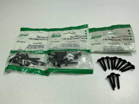 Auveco AP12216 Tapping Screw Phillips Flat Washer Head #8 X 1'' Qty 36