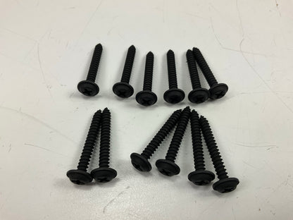 (708) Auveco AP12217 Phillips Flat Washer Head Tapping Screw 8 X 1-1/4'' Black