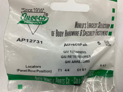 Auveco AP12731 Hood Insulation Retainer Qty 40