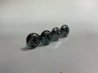Auveco AP13708 Tapping Screw #8 X 1/2'' Phillips Flat Top 13/32'' Washer Head 13pc