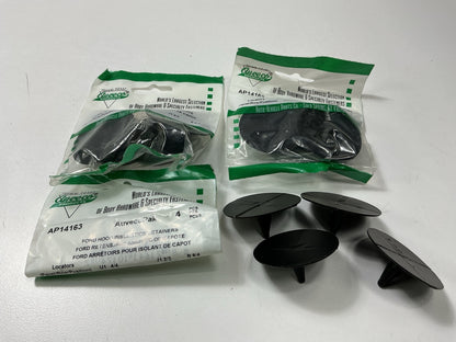 (12) Auveco AP14163 Hood Insulation Retainer Ford 1975- Up