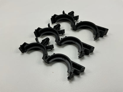 (18) Auveco AP14547 Wire Loom Routing Clip Retainer Conduit I.D. 3/4'' O.D. 1''