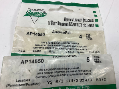Auveco AP14550 Door Hinge Bushings 27/64 O.D. 11/32 I.D. Qty 38