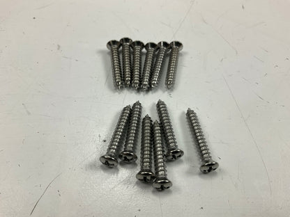 Auveco AP1483 Phillips Oval Head #8 X 1'', #6 HD, Tapping Screws Qty 780