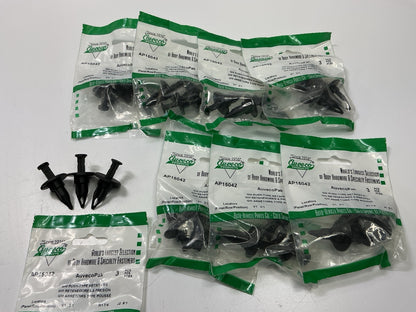 Auveco AP15042 Bumper Fascia Retainer 1'' Head, 1-1/8'' Length Qty 24