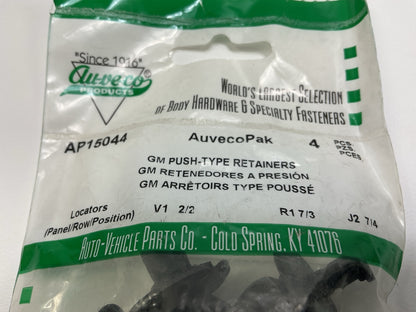 Auveco AP15044 Bumper Fascia Retainer 1'' Head, 1-1/8'' Qty 28