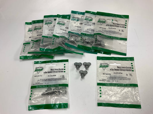 Auveco AP15170 #14 X 1/2 LINCENSE PLATE THUMB SCREWS Qty 27