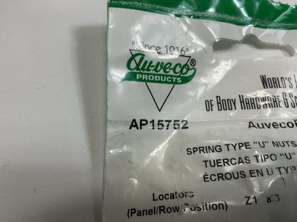 Auveco AP15752-35 U-Nut #10 Screw Size Panel Range: .025''-.150''  9/16'' Edge