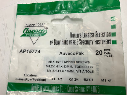 Auveco AP15774 Phillips Washer Head With Teks Point 7/16'' Washer Head O.D Qty 60