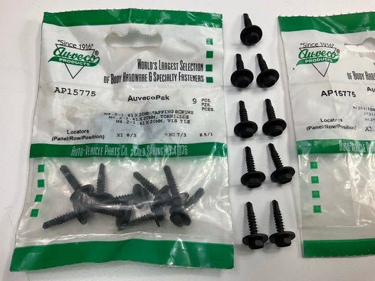 (18) Auveco AP15775 M4.2-1.41 X 20mm Phosphate Hex Head Sems 12mm Washer O.D.
