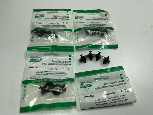(16) Auveco AP16782 Push-Type Retainer For Honda & Nissan