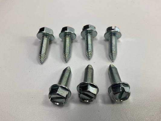 Auveco AP16826 License Plate Screw Bolt, Slotted Hex, M6-1.0 X 20mm Qty 21