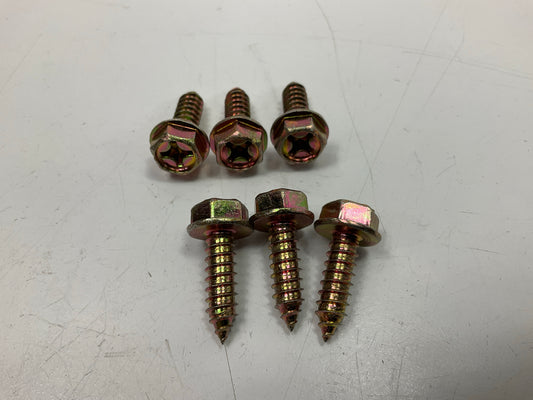 Auveco AP16960 License Plate Screws M6- 1.81 X 20MM Qty 54