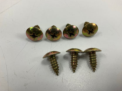 Auveco AP17098 Phillips Truss Head License Plate Screw M6.3-1.81 X 15mm Qty 98