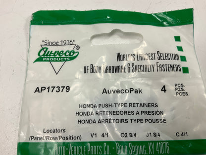 Auveco AP17379 Fender Splash Shield Push-Type Retainer Qty 28