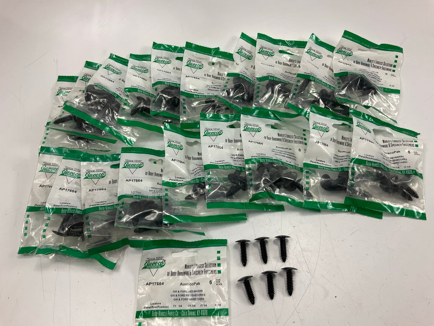 Auveco AP17664 Shield Retainer Battery Post Cable  Shield Qty 120