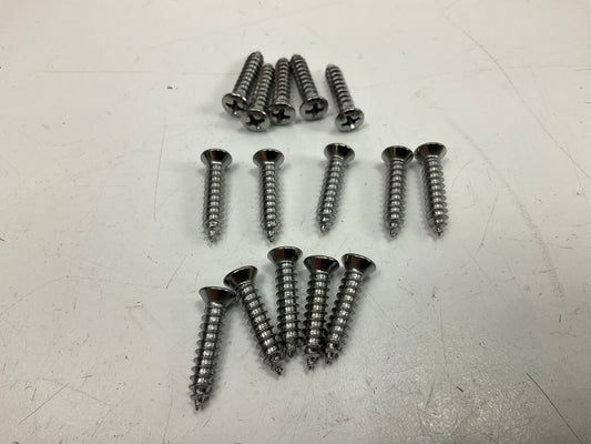Auveco AP1799 Phillips Oval Head 8 X 3/4'', #6 HD, Tapping Screws Qty 90