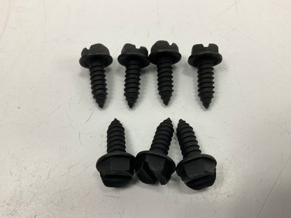 Auveco AP18354 Slotted Hex Washer Head License Plate Screw #14 X 3/4'' Qty 56